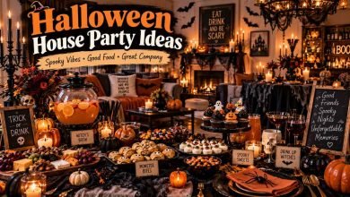 Halloween House Party Ideas for Adults: Create a Spooky, Stylish Night Everyone Will Love in 2026 5 Halloween house party ideas featuring a cozy home decorated